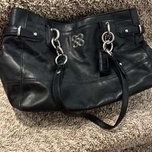 Coach black handbag